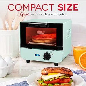 $25 Aqua Mini Toaster Oven Cooker: Your Versatile Kitchen Companion